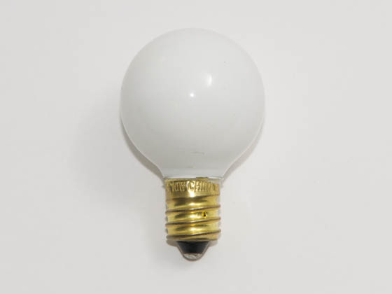 Bulbrite B300005 10G9WH 10W 130V White G9 Bulb, E12 Base