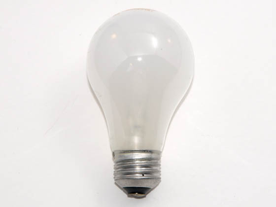 Philips Lighting 150011 100A-90A/99/EW  (DISC w/o Sub) Philips 90 Watt, 120-130 Volt A19 Frosted Long Life Bulb