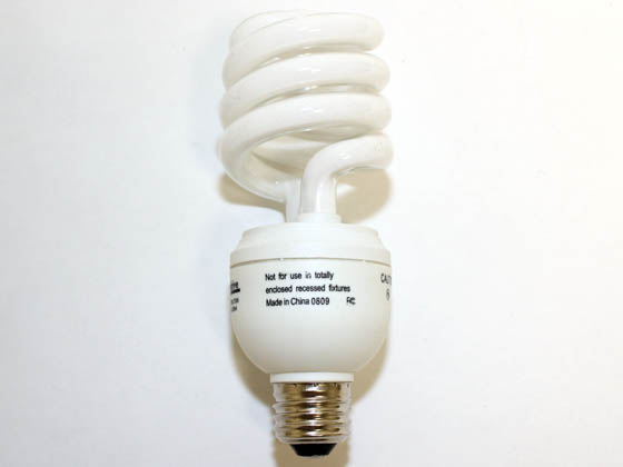 Overdrive 23W/ODSPDIM 100W Equivalent, 23 Watt, 120 Volt Dimmable Warm White Spiral CFL Bulb.