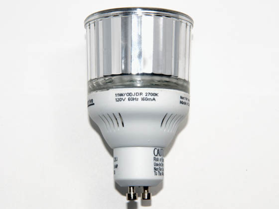 Overdrive 11W/ODJDR 11W/ODJDR (GU10 Base) 35W Incandescent Equivalent 11 Watt, JDR CFL Lamp with GU10 Base