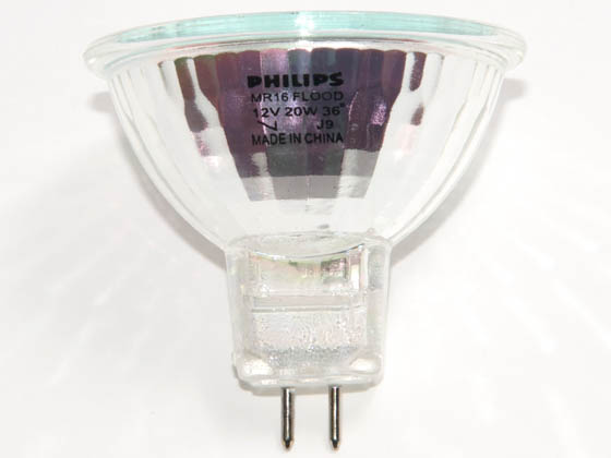 Philips Lighting 203570 BC20MRC16/FL36-BAB (DISC-USE 378158) Philips 20 Watt, 12 Volt MR16 Halogen Flood BAB Bulb