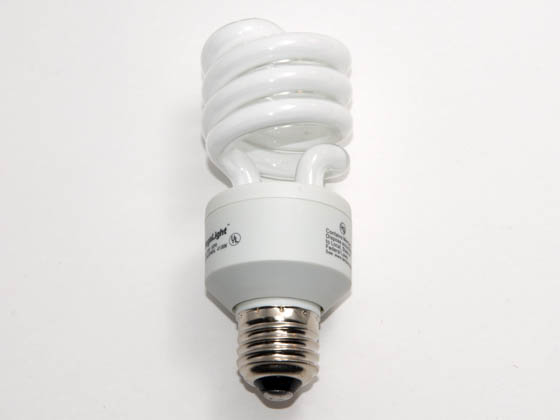 Megalight, Inc. S28018-4100 18W/4100K Spiral DO NOT SELL 75W Incandescent Equivalent.  18 Watt, 120 Volt Cool White CFL Bulb