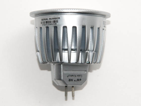Philips Lighting 218552 1XLED-HB/NW-4200 25NF Philips 4.8 Watt, 12 Volt Cool White LED MR16 Flood