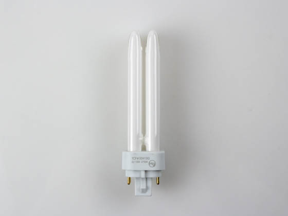 TCP TEC32413Q/27K 32413Q 13W 4 Pin G24q1 Warm White Double Twin Tube CFL Bulb