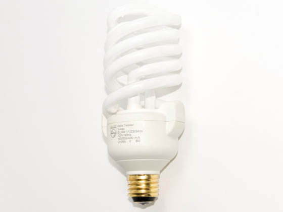 Philips Lighting 211938 EL/TW 34-23-11 (3-Way) Philips 50/100/150 Watt Incandescent Equivalent, 11/23/34 Watt 3-WAY Spiral CFL Bulb