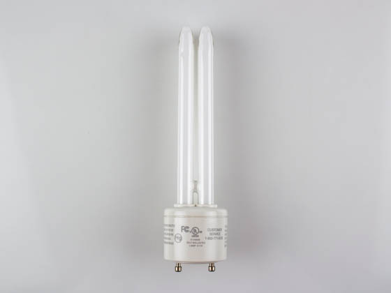TCP TEC33126Q-3000K 33126Q30K 26W Soft White GU24 Quad Double Twin Tube CFL Bulb