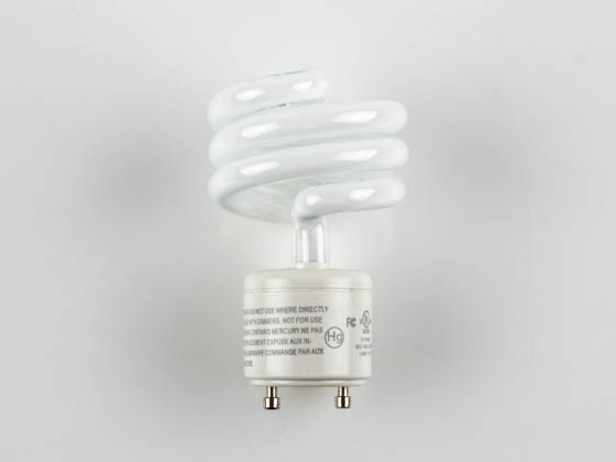 TCP TEC33118SP-50K 33118SP50K 18W Bright White GU24 Spiral CFL Bulb