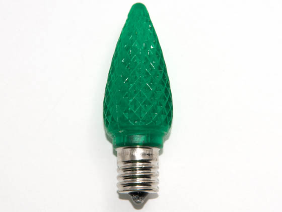 Bulbrite B770194 LED/C9G (Green) 0.6W Green C9 Holiday LED Bulb