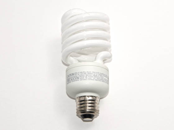 TCP TEC80102750 80102750K 27W Bright White Spiral CFL Bulb, E26 Base