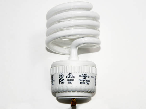Greenlite Corp. G397232 26W/ELS-GU/41K 100 Watt Incandescent Equivalent, 26 Watt, Cool White GU24 Spiral Compact Fluorescent Lamp