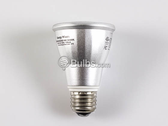 Bulbrite 514219 CF9PAR20SD 9W 120V Bright White PAR20 CFL Bulb, E26 Base