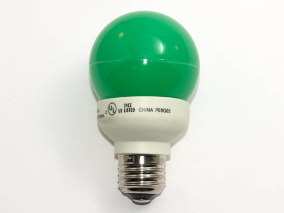 Sylvania SYL72253-0 LED/G19/G/1 (Green) 1 Watt, 120 Volt Green G19 LED Bulb