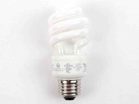TCP TEC80101435 80101435K 14W Neutral White Spiral CFL Bulb, E26 Base