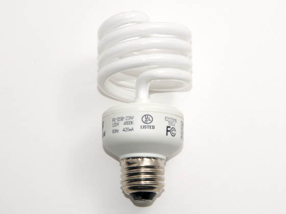 Longstar FE-IISB-23W/41K Long Star 23W Cool White CFL Bulb, E26 Base