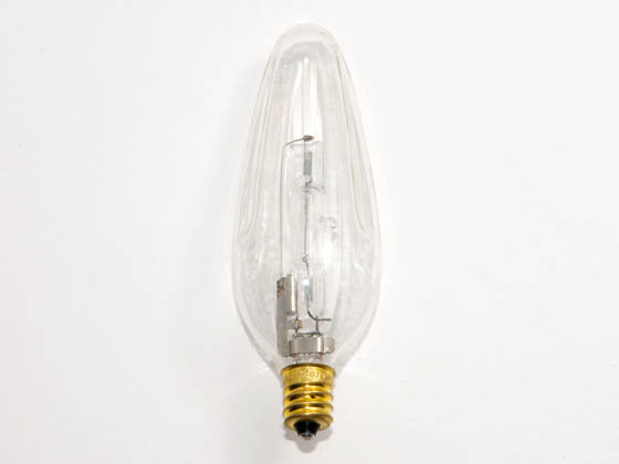 Philips Lighting 144501 BC25F10-1/2C/HAL/CL Philips 25 Watt, 120 Volt Clear Halogen Decorative Bulb