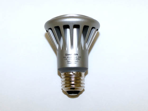 Philips Lighting 410100 7PAR20/END/F22 4200 DIM 6/1 Philips 7 Watt, 120 Volt DIMMABLE 45,000-Hr Cool White LED PAR20 Bulb