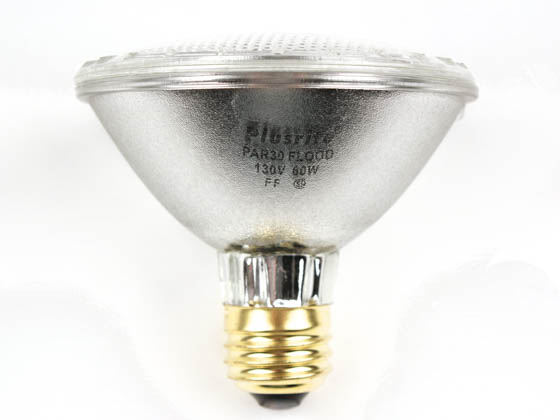 Plusrite FAN3113 60PAR30/FL40/130 60 Watt, 130 Volt Halogen PAR30 Flood