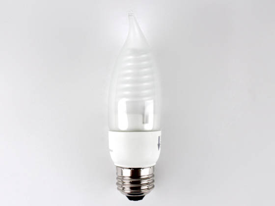 TCP TEC8TF05F 5W Cold Cathode Frost Flame Tip 5 Watt,  C11 Cold Cathode Lamp