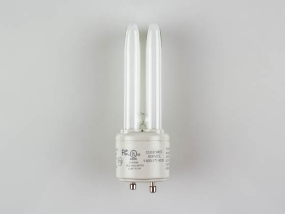 TCP TEC33113Q-30K 33113Q30K 13W Soft White Quad Double Twin Tube CFL Bulb, GU24 Base