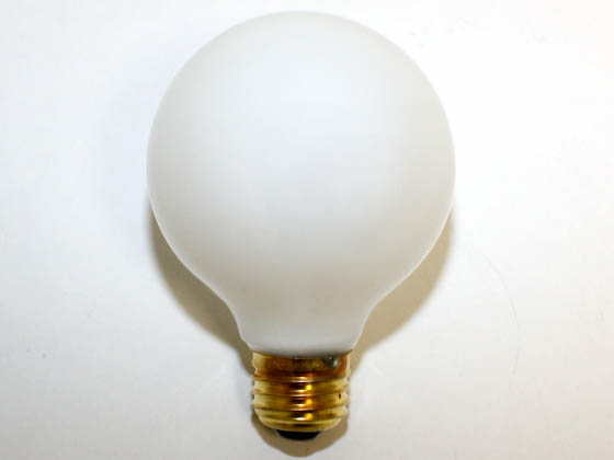 Bulbrite 393006 60G25WH2 (DISC) 60 Watt, 120 Volt G25 White Globe Bulb