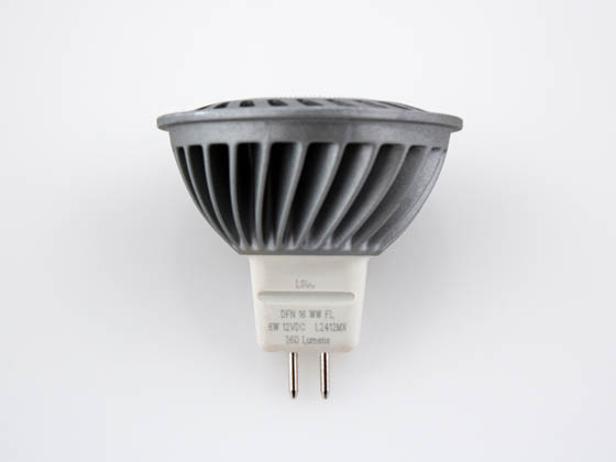Lighting Science DFN-16-WW-FL 20 Watt Equiv., 6 Watt, LED MR-16 DIMMABLE 3000K Flood Lamp with GU5.3 Base