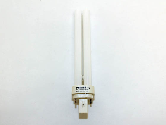 Philips Lighting 405605 PL-C 26W/35/2P/PRO Philips 26 Watt 2-Pin Neutral White Double Twin Tube CFL Bulb