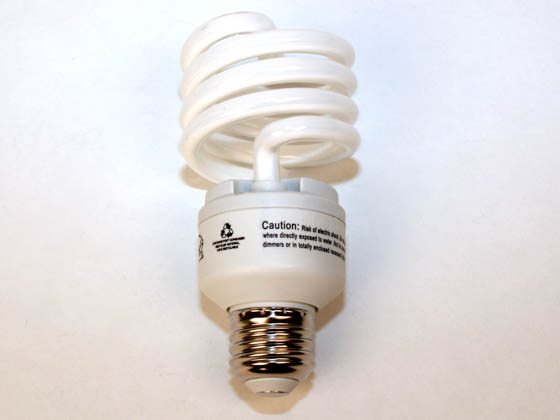 Sunrise Lighting Co. SSE-23/2700K/T2 23W/2700K Spiral PROMO OVER 100W Incandescent Equivalent, ENERGY STAR Qualified.  23 Watt, 120 Volt Warm White CFL Bulb.