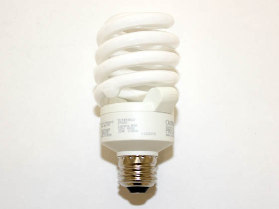 TCP TEC58023 TCP 58023 23W Warm White Spiral CFL Bulb, E26 Base