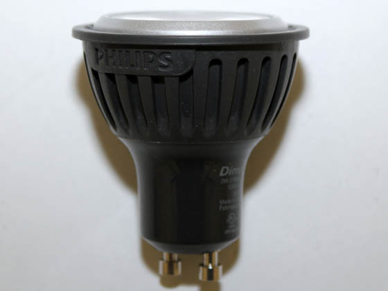 Philips Lighting 410019 3GU10/END/2700-150 DIM Philips 3 Watt, LED PAR16 Narrow Flood Lamp with GU10 Base