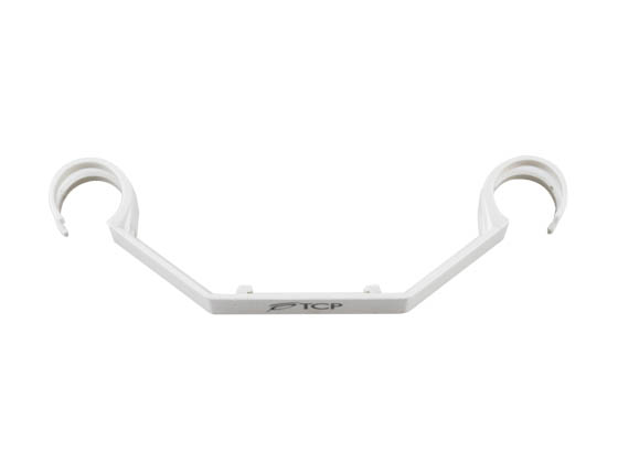 TCP TEC13818B 13818B Bent Wing Bracket for 18 and 40W T5 Lamps