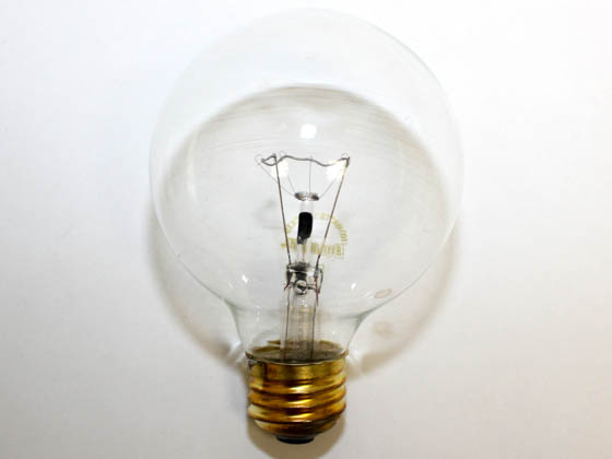 Bulbrite 393110 100G25CL2 72 Watt, 120 Volt G25 Clear Globe Bulb