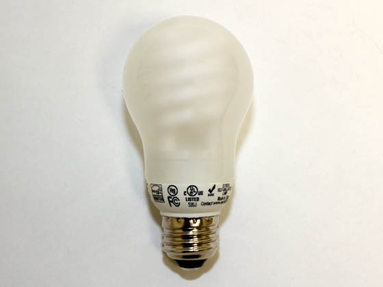 Greenlite Corp. G361387 14W/ELX/2/27K 60 Watt Incandescent Equivalent, 14 Watt, 120 Volt A-Style CFL Bulb