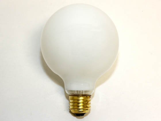Bulbrite 340040 40G30WH 40 Watt, 125 Volt G30 White Globe Bulb