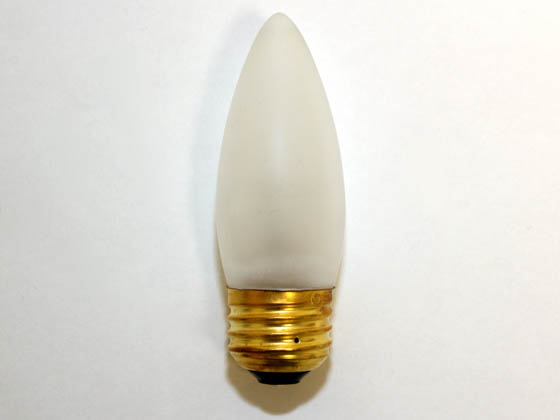 Bulbrite 496060 60ETF/2 60 Watt, 120 Volt Frosted Blunt Tip Decorative Bulb