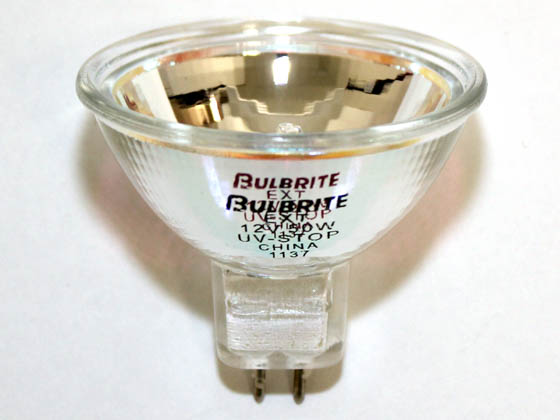 Bulbrite 641150 EXT 50 Watt, 12 Volt MR16 Halogen Narrow Spot EXT Bulb