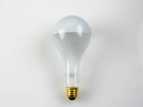Bulbrite 717150 150PS25F/SB 150W 120V PS25 Half Silver E26 Base