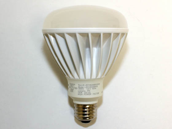 TCP LED14E26BR3030K 14 Watt, 120 Volt DIMMABLE 25,000-Hr LED BR30 Bulb - Similar to Halogen