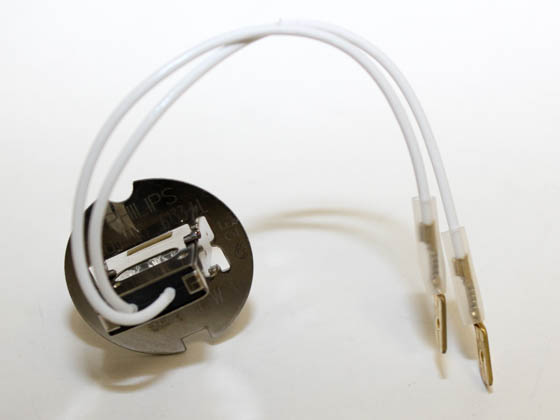 Narva 6133LL 6.6 Amp, 45 Watt Prefocus Halogen Airfield Lamp with Pk30d Base and MALE Cable Connectors