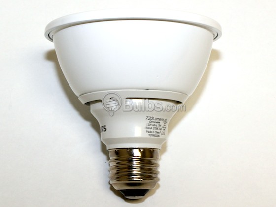 Philips Lighting 423467 13PAR30S/END/F36 2700 DIM SM Philips 75 Watt Equivalent, 13 Watt, 120 Volt DIMMABLE 25,000-Hr 2700K Warm White LED PAR30/S Bulb
