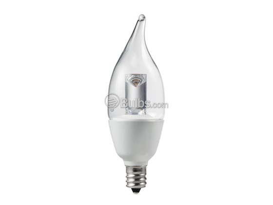 Philips Lighting 420422 3BA11/END/2700-E12 DIM (DISC - Use 427781) Philips 25W Incandescent Equivalent, Dimmable, 25,000 Hour,  3 Watt, 120 Volt Warm White LED Decorative Bulb