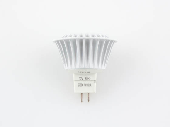 TCP LED7MR1627KNFL 35 Watt Equiv., 7 Watt, LED MR-16 DIMMABLE 2700K Narrow Flood Lamp with GU5.3 Base