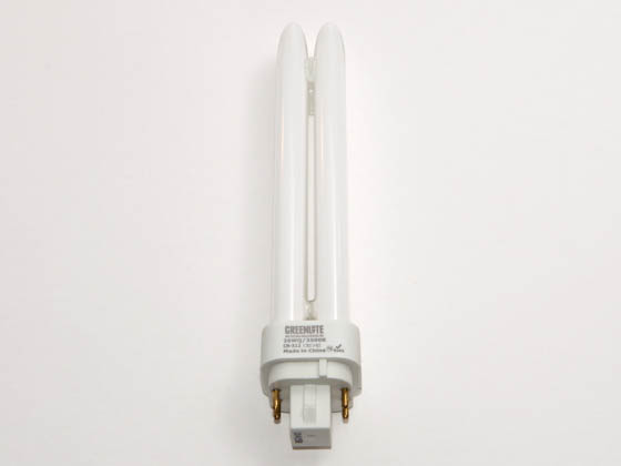 Greenlite Corp. 526342 26W/Q/4P/35K 26 Watt 4-Pin Neutral White Quad/Double Twin Tube CFL Bulb