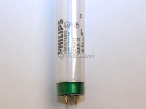 Philips Lighting P281519 F32T8/TL830/ALTO (Safety) Philips 32 Watt, 48 Inch T8 Warm White Safety Coated Fluorescent Bulb