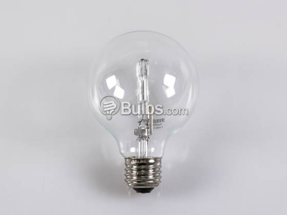 Bulbrite 616472 75G25CL/ECO 72W 120V G25 Clear Globe Bulb, E26 Base