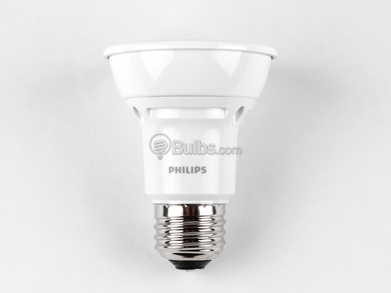 Philips Lighting 426130 8PAR20/END/F25 3000 DIM 6/1 Philips 50 Watt Equivalent, 8 Watt, 120 Volt Dimmable 25,000-Hr 3000K Soft White LED PAR20 Bulb