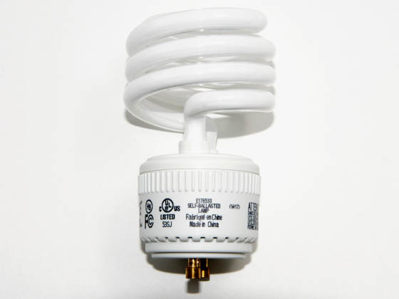 Greenlite Corp. 362339 18W/ELS/M/GU/41K Greenlite 18W Cool White Spiral CFL Bulb, GU24 Base