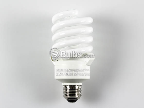 TCP 48927-50K 48927 (5000K) 27W Long Life Bright White Spiral CFL Bulb, E26 Base