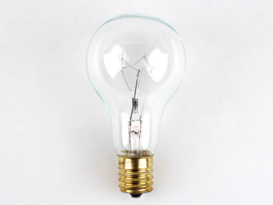 Halco Lighting HAL10009 A15CL40/E17 Halco 40 Watt, 120 Volt A15 Clear Ceiling Fan/Appliance Bulb with Intermediate Base