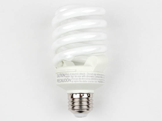 TCP TEC48923-27K 4892327K 23W Warm White Spiral CFL Bulb, E26 Base
