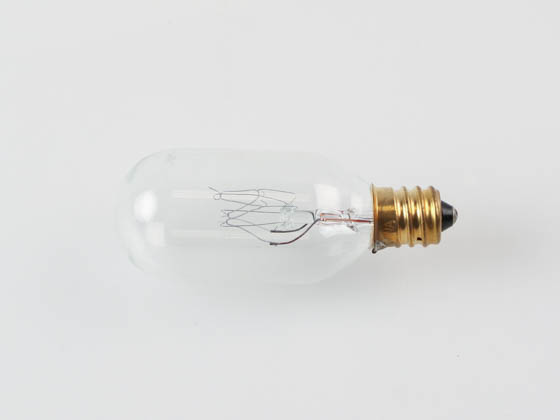 Satco Products, Inc. S3907 25T8C (130V) Satco 25 Watt T8 Incandescent Indicator Bulb, E12 Base, 130 Volt